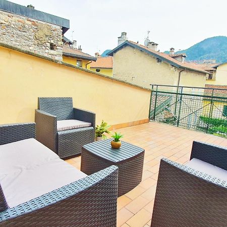 King Como Lake Center 9 Posti Letto- Grande Terrazza - 2 Bagni Privati Exteriér fotografie